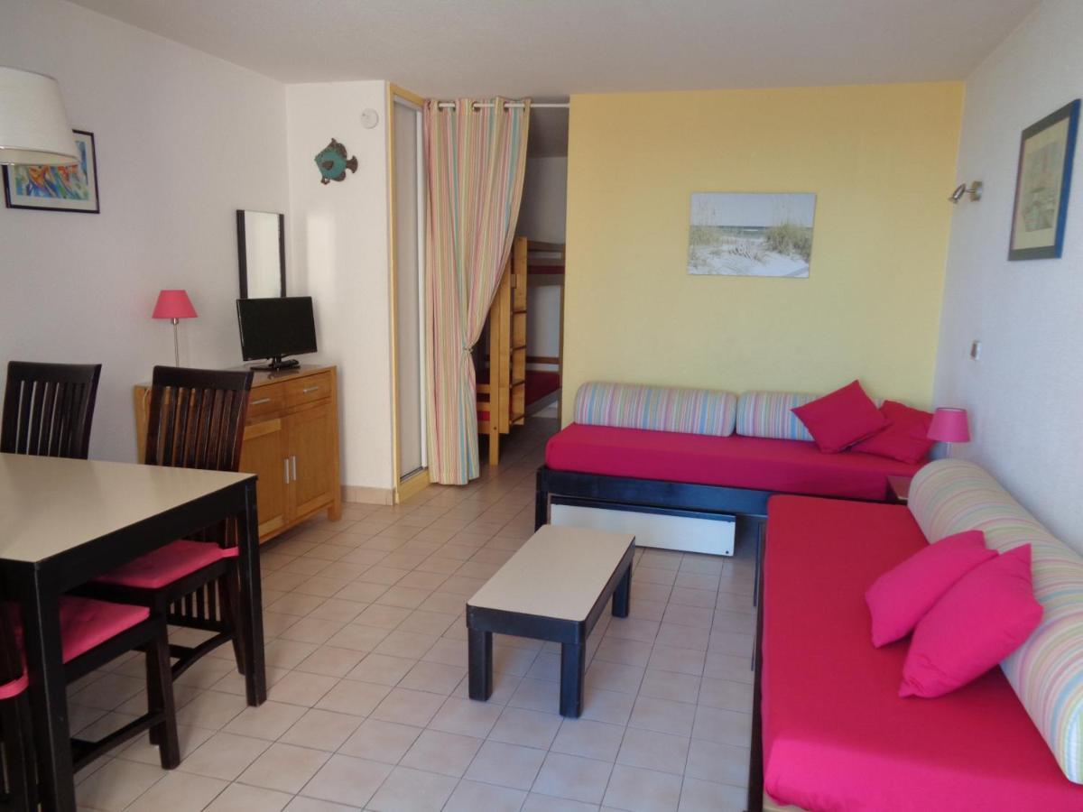 Studio 4 Pers, Pkg, 1Ere Ligne Mer, Piscine, Tennis Сет Екстер'єр фото